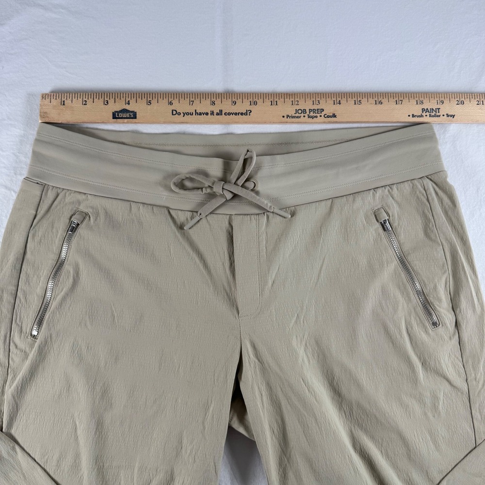 Athleta Women's Plus Size 16 Tan Trekkie North Jogger Hiking Travel Jogger Pants - Picture 10 of 13